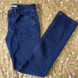 Joe's Women's Jeans Size 27 Cigarette Straight Low Rise Dark Wash Stretch Denim